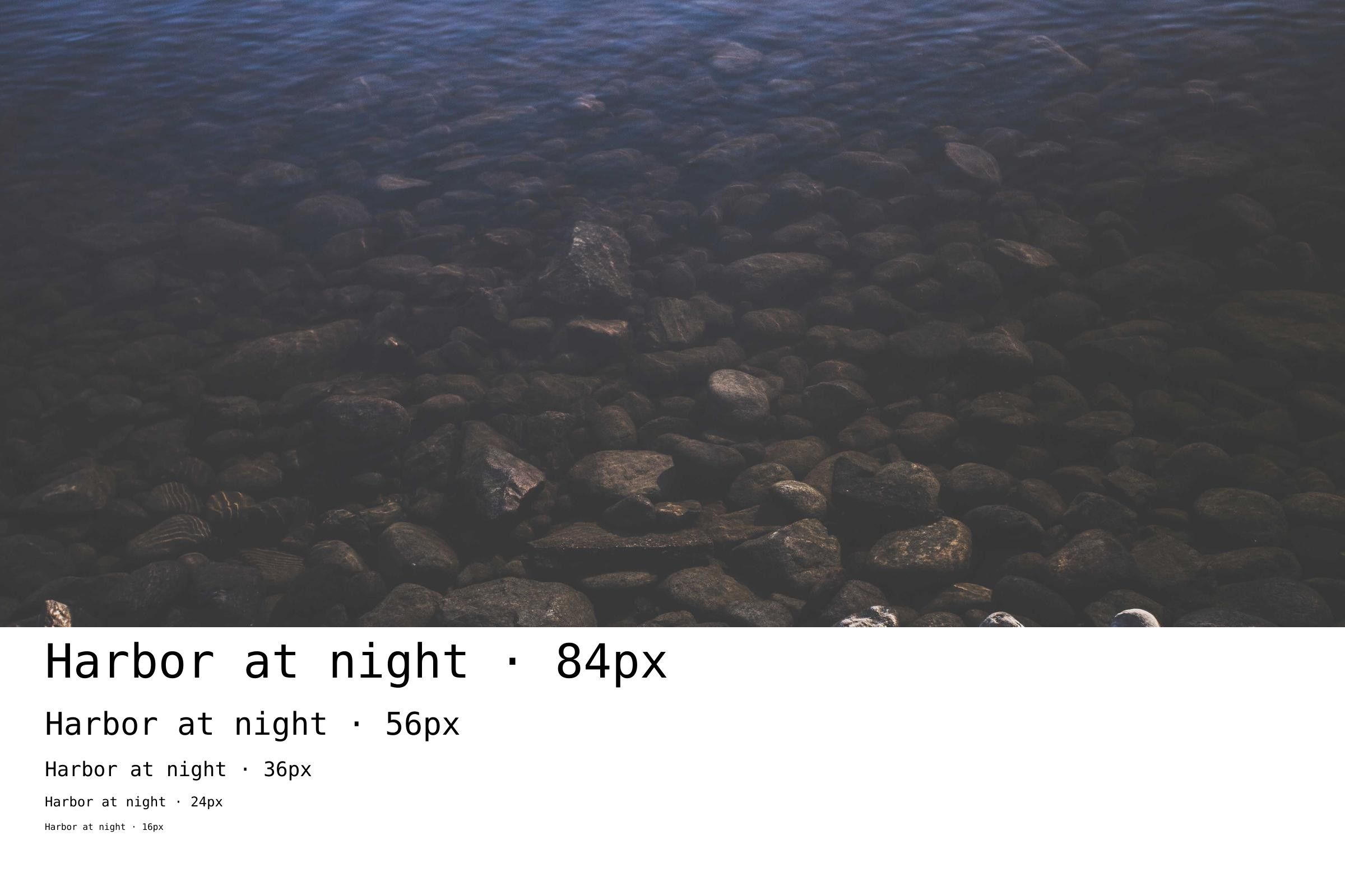 Landscape photograph, sample 08