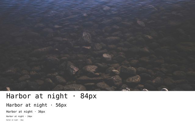 Landscape photograph, sample 08