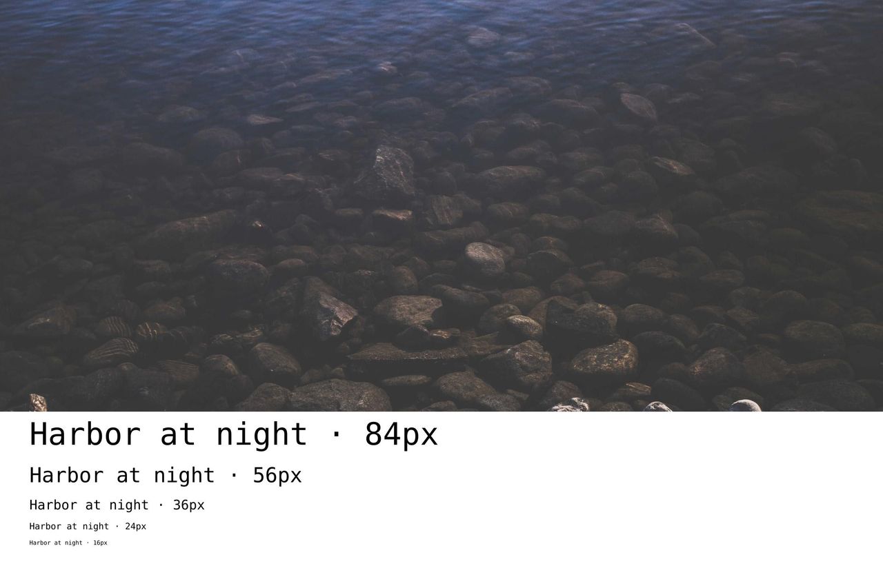 Landscape photograph, sample 08