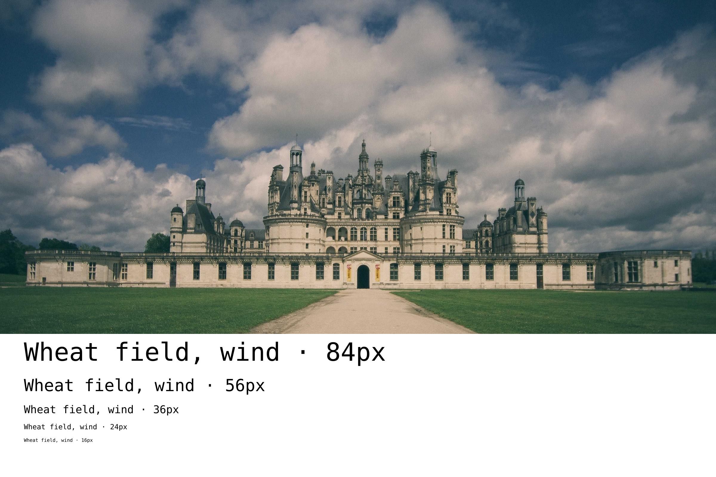 Landscape photograph, sample 09