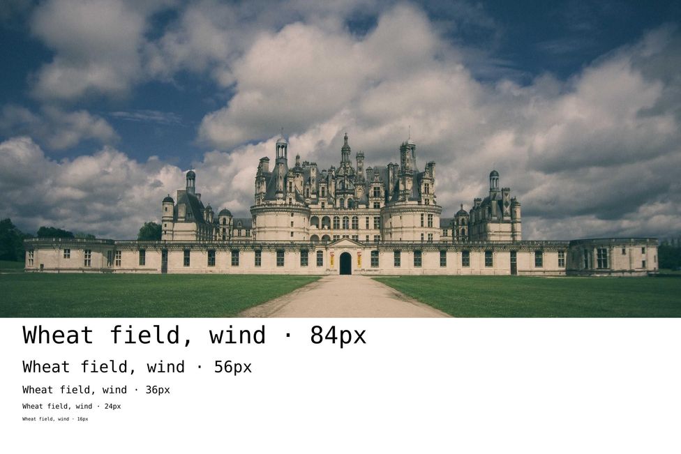 Landscape photograph, sample 09