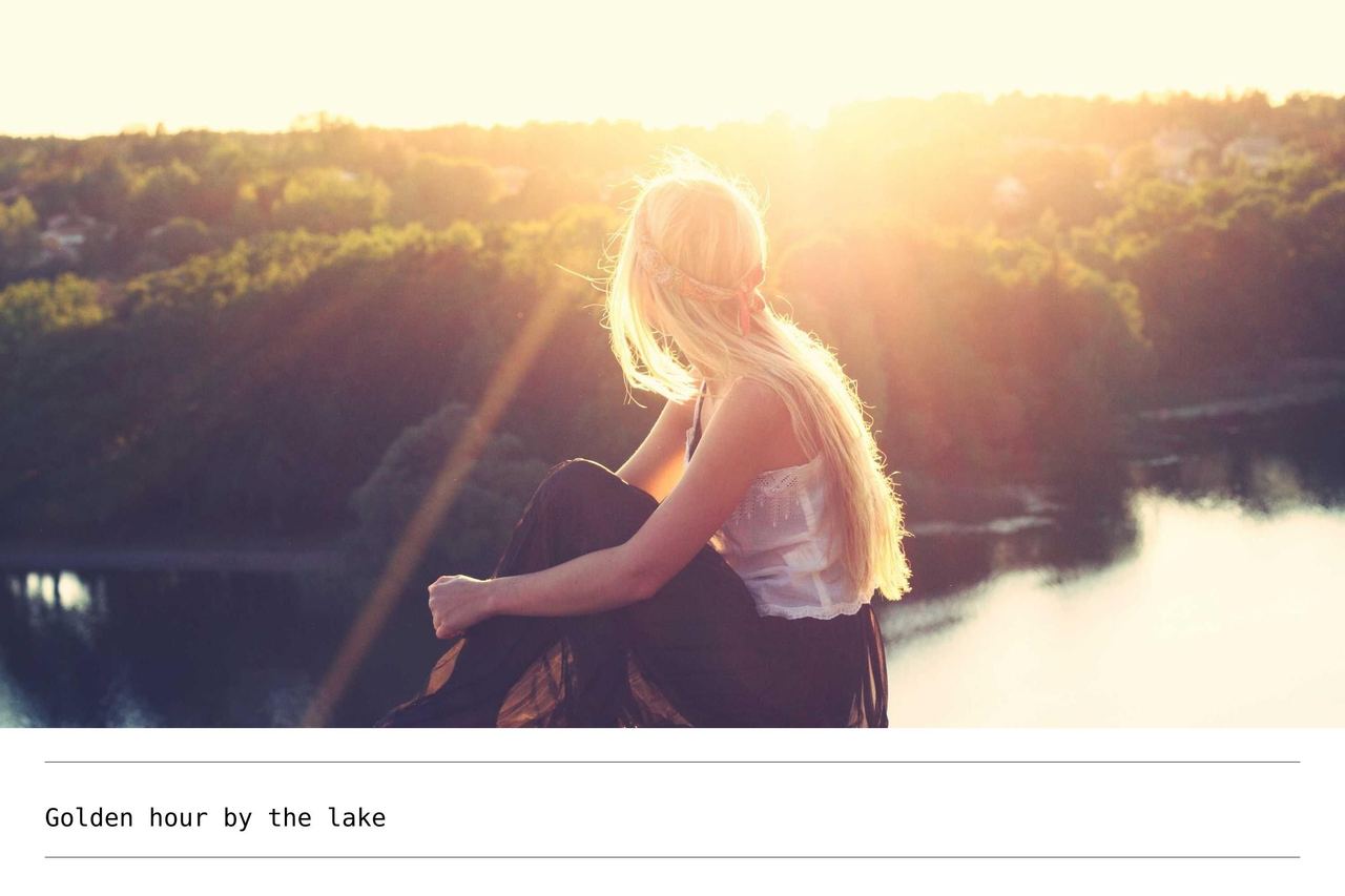Landscape photograph, sample 11