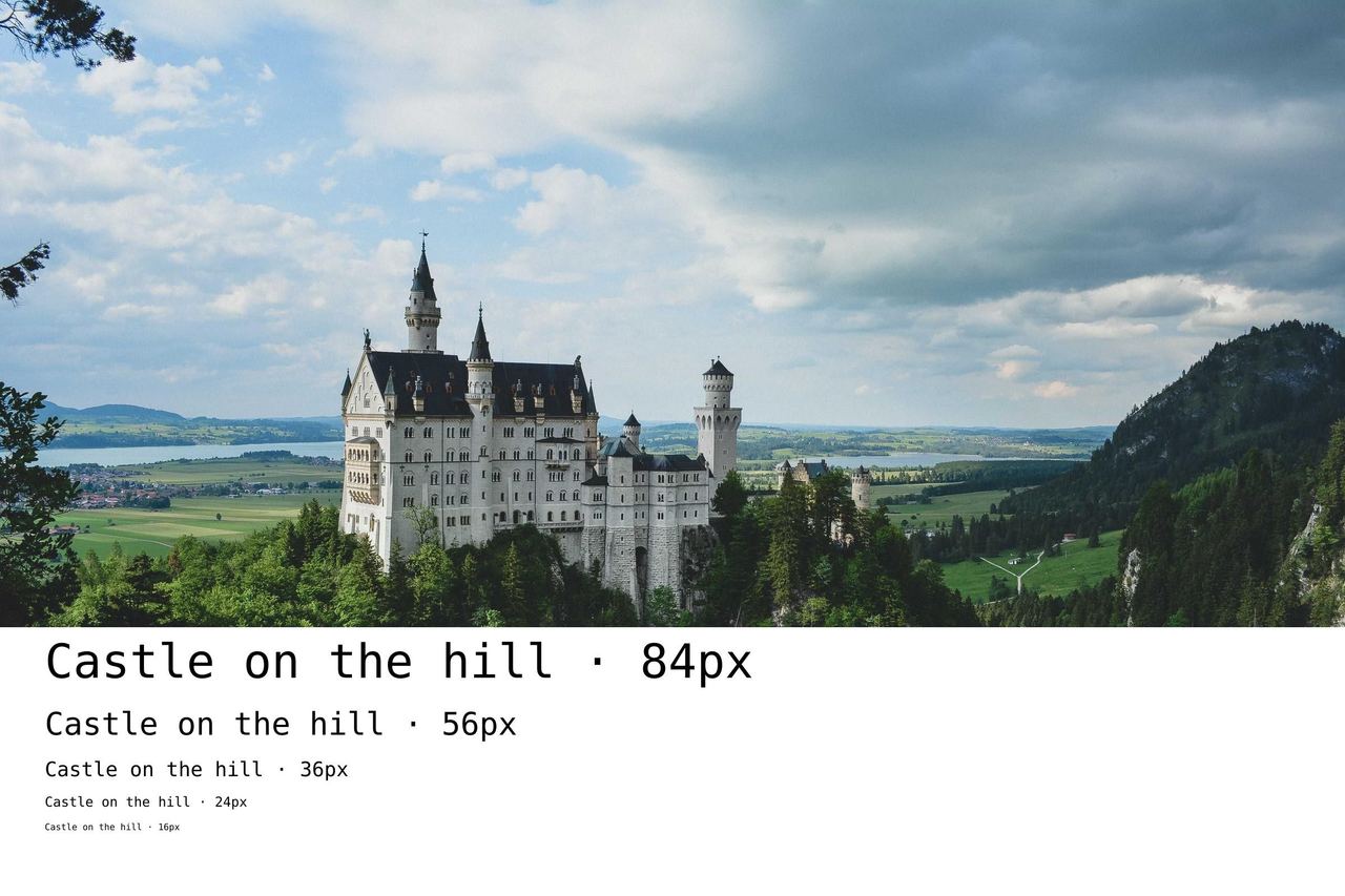 Landscape photograph, sample 13